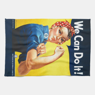 Rosie riveteren - "kan vi göra den! ", kökshandduk