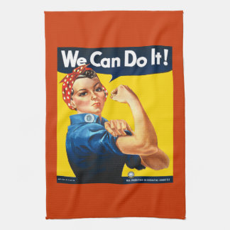 Rosie riveteren kan vi göra den kökshandduken kökshandduk