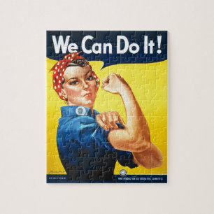 Rosie riveteren - "kan vi göra den! ", pussel