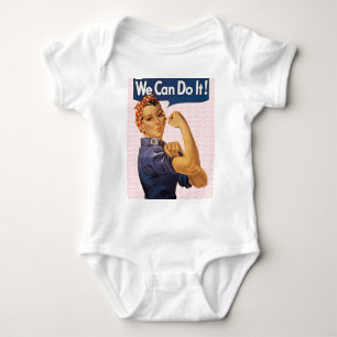 Rosie riveteren kan vi göra den röd polka dots tee shirt