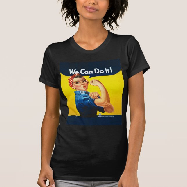 Rosie riveteren "kan vi göra den! ", tee (Framsida)