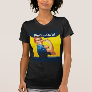 Rosie riveteren "kan vi göra den! ", tee shirt