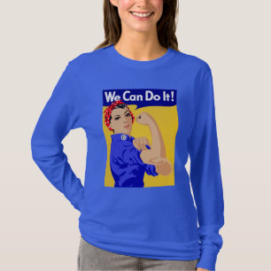 Rosie riveteren "kan vi göra den" tshirten t shirt