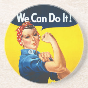 Rosie riveteren - "kan vi göra den! ", underlägg sandsten