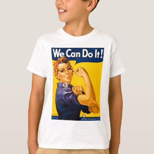 Rosie riveteren kan vi göra den vintage tee