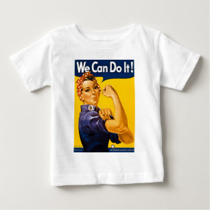 Rosie riveteren kan vi göra den vintage tee shirt
