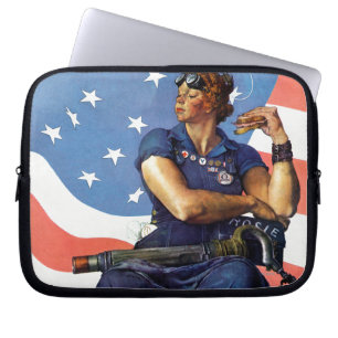 Rosie riveteren laptop sleeve