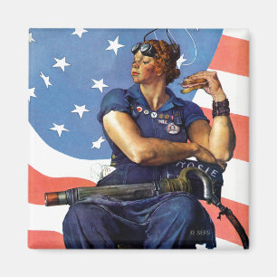 "Rosie riveteren ", Magnet
