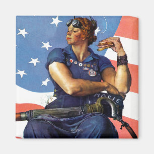 Rosie riveteren magnet