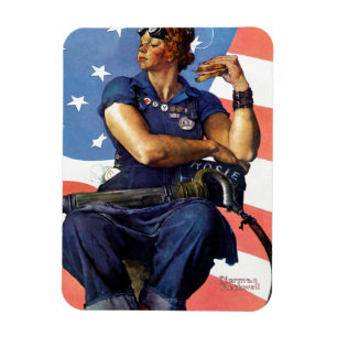 Rosie riveteren magnet