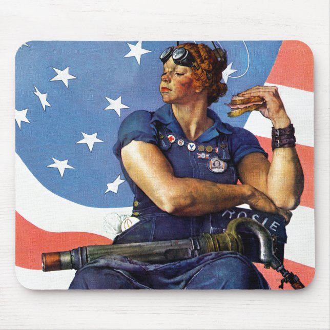 Rosie riveteren musmatta (Framsidan)