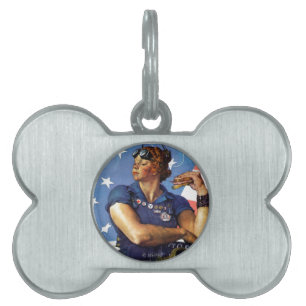Rosie riveteren namnbricka husdjur