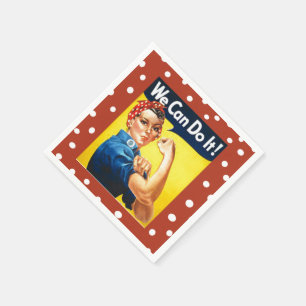 Rosie riveteren pappersservett