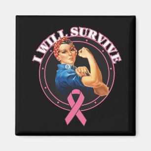 Rosie riveteren som jag ska överlever bröstcancer magnet