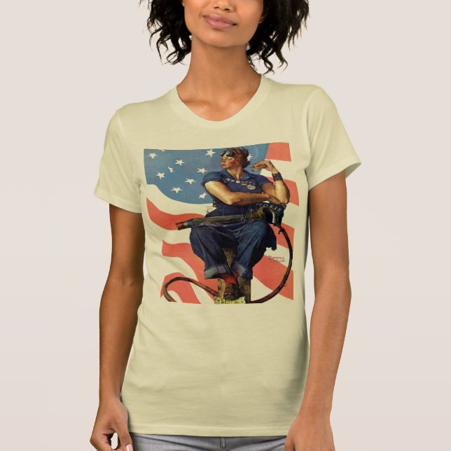 Rosie riveteren tee shirt (Framsida)