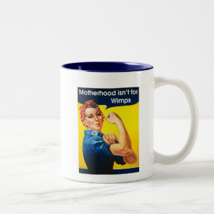 Rosie riveteren Två-Tonad mugg