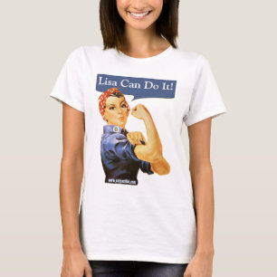Rosie Riveternågot att säga kan DU göra det! T Shirt