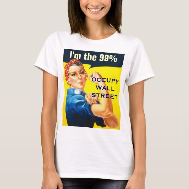 Rosie RiveterOWSt-skjortan Tee Shirt (Framsida)