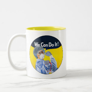 Rosie the Medical Professionell Mugg - Round Desig