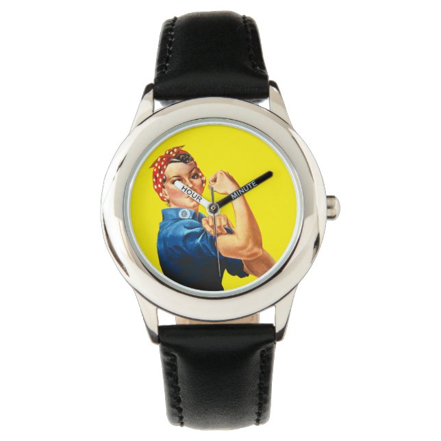 Rosie the Riveter Armbandsur (Framsida)