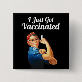 Rosie the Riveter Covid-19-vaccin Vaccinerad Knapp