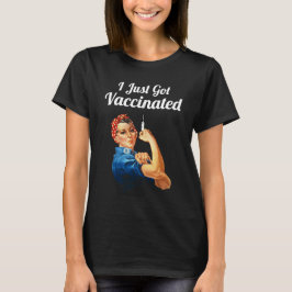 Rosie the Riveter Covid-19-vaccin Vaccinerad T Shirt