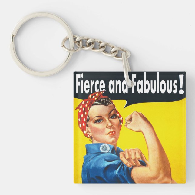 Rosie the Riveter Fierce och Fabulous (Framsidan)