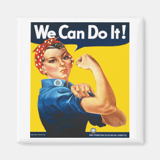 Rosie the Riveter Fridge Magnet