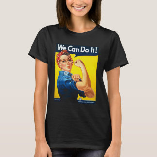Rosie the Riveter Iconic Poster kvinnofrigivning T-shirt
