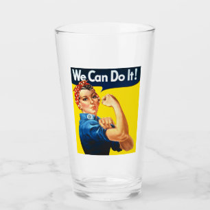 Rosie the Riveter (Iconic Poster) (Vi kan göra det Glaskopp