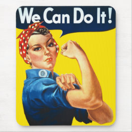 Rosie the Riveter (Iconic Poster) (Vi kan göra det Musmatta