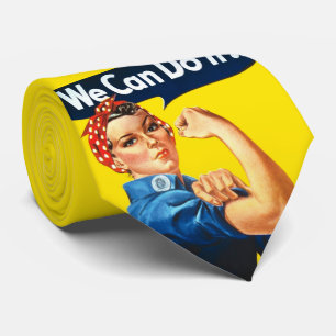 Rosie the Riveter (Iconic Poster) (Vi kan göra det Slips