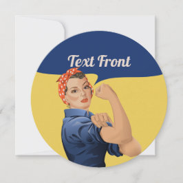 Rosie the Riveter Inbjudningar