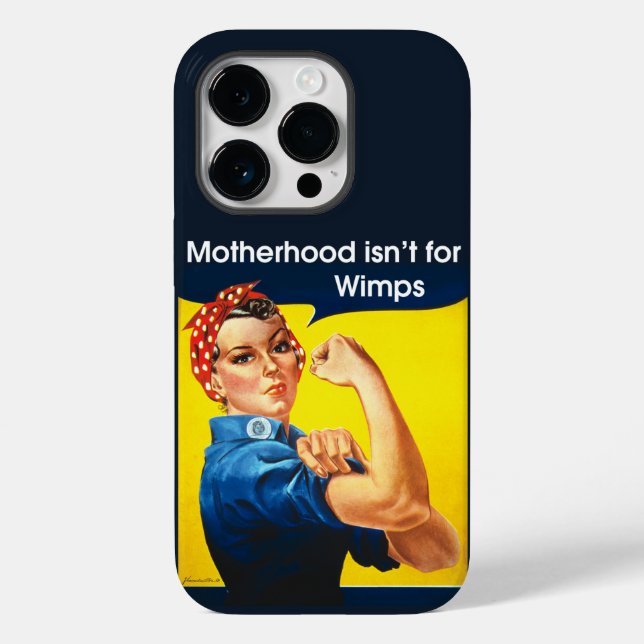 Rosie the Riveter ~ iphone case (Baksida)