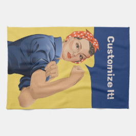 Rosie the Riveter Kökshandduk