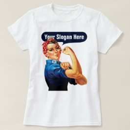 Rosie The Riveter - Lägg till din egen anpassade s Tröja