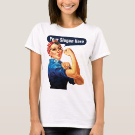 Rosie the Riveter - lägg till din egen Anpassnings Tröja