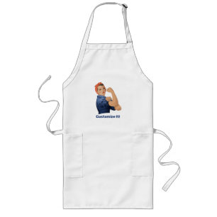 Rosie the Riveter Långt Förkläde