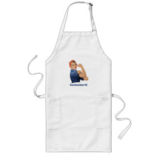 Rosie the Riveter Långt Förkläde