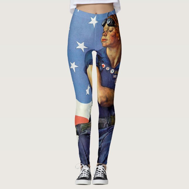 Rosie the Riveter leggings (Framsida)