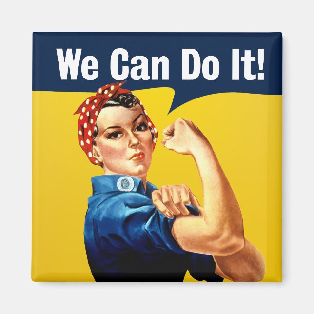 Rosie the Riveter | Magnet | Engelska (Framsidan)
