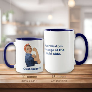 Rosie the Riveter Mugg