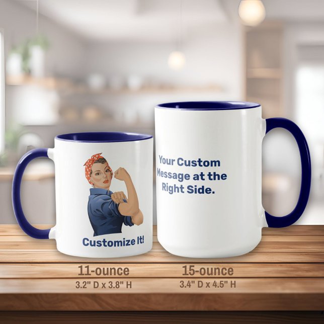 Rosie the Riveter Mugg (Skapare uppladdad)