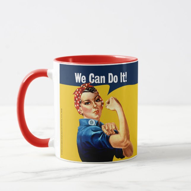 Rosie the Riveter | MUGG | Engelska (Vänster)