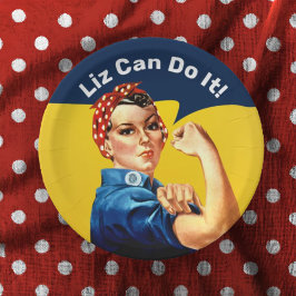 Rosie the Riveter | Papper plåt | Anpassa