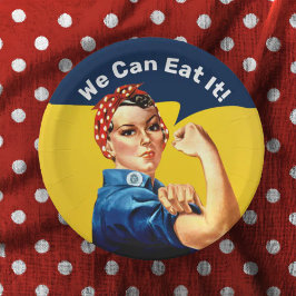 Rosie the Riveter | Papper plåt | Vi kan äta det