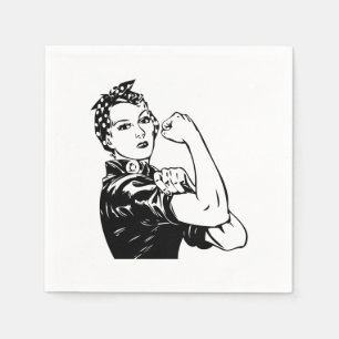Rosie the Riveter Pappersservett