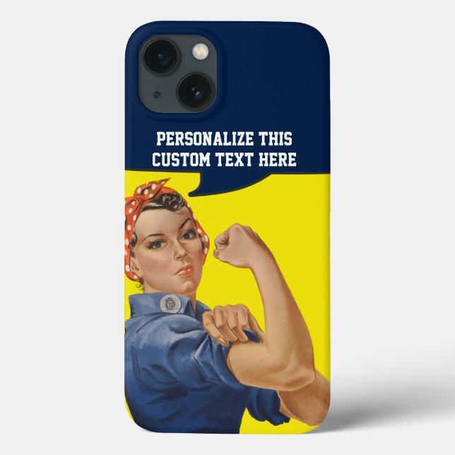 Rosie the Riveter Personlig Vintage (Baksida)