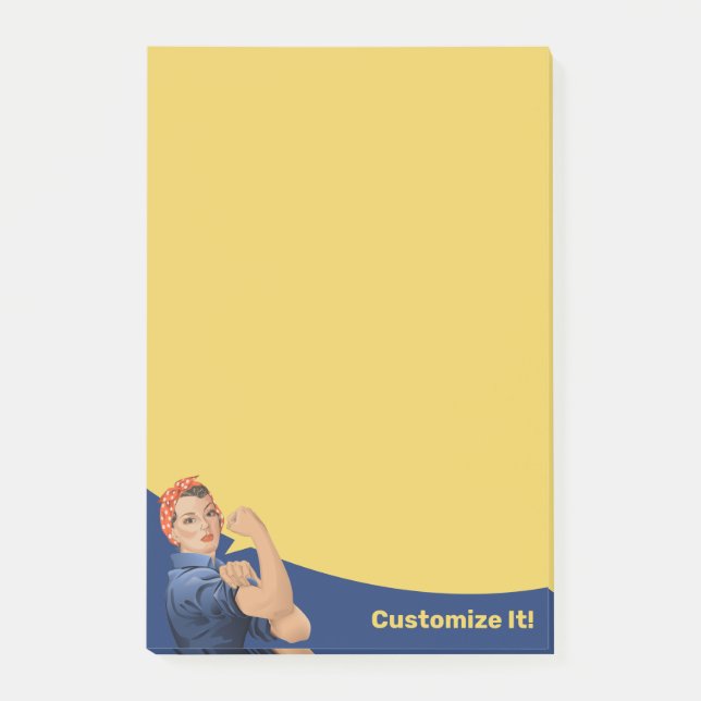 Rosie the Riveter Post-it Notes (Framsida)