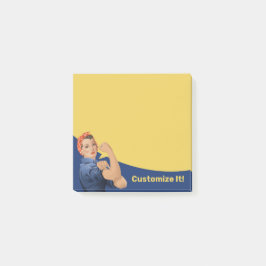 Rosie the Riveter Post-it Notes Block